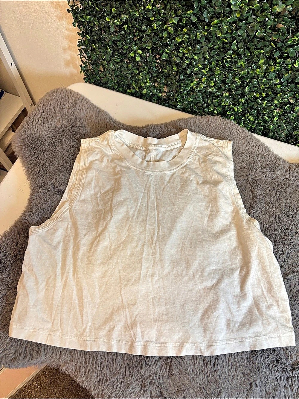 lululemon Tank Sleeveless Top in White